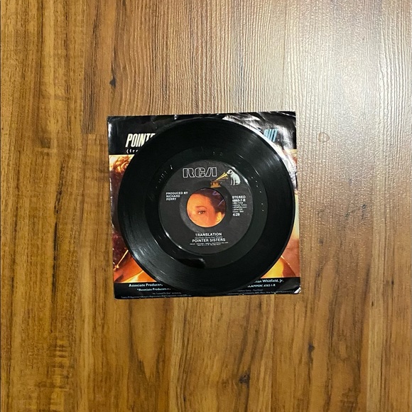 POINTER SISTERS/HE TURNED ME OUT 45 Vinyl Record (ACTION JACKSON) - Picture 5 of 7